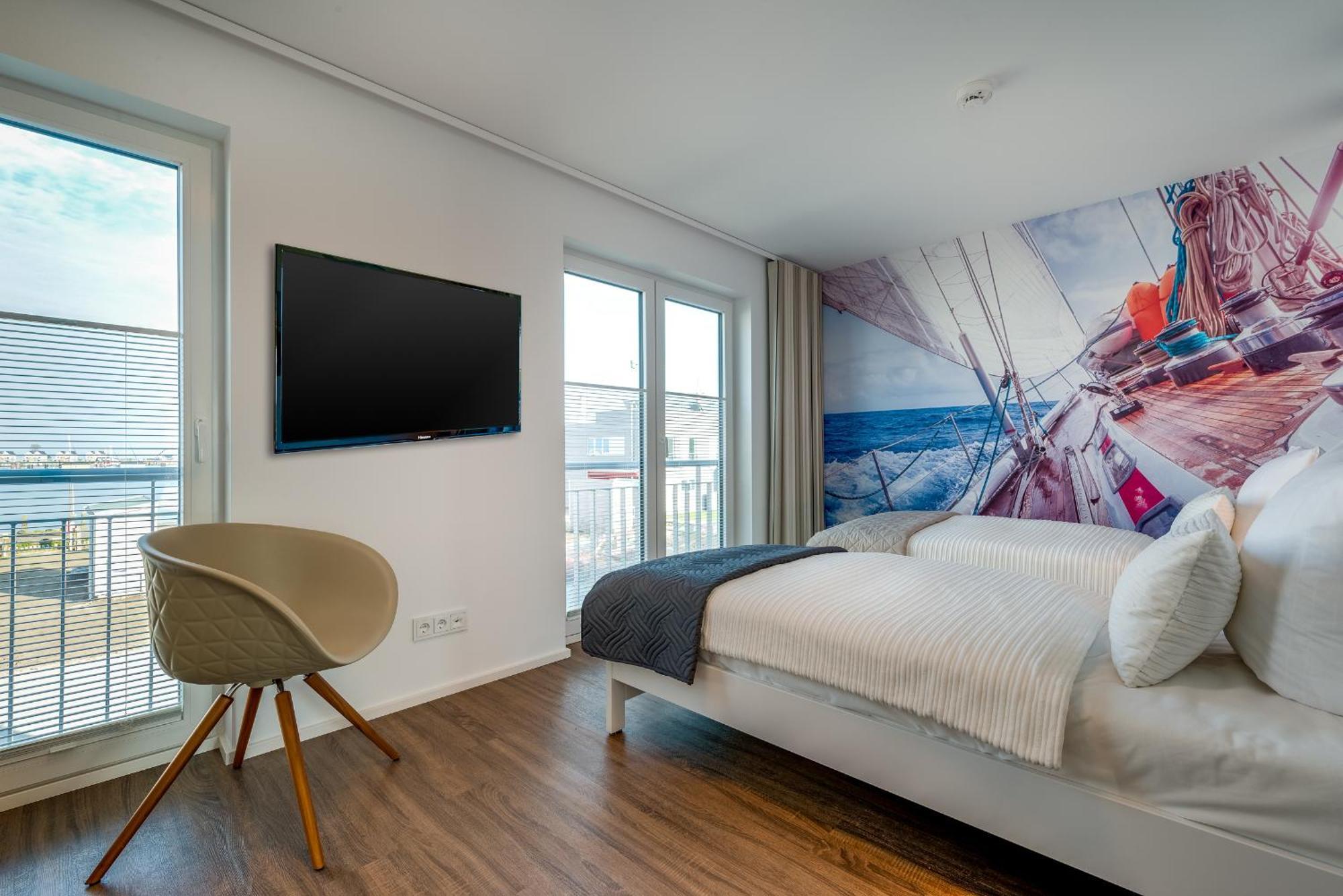 Ferienhaus Backbord 奥尔本尼兹 外观 照片